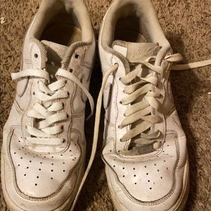 Nike women Air Force 1s.